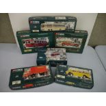 Six boxed Corgi The Connoisseur Collection diecast models, diecast vg overall, boxes showing some
