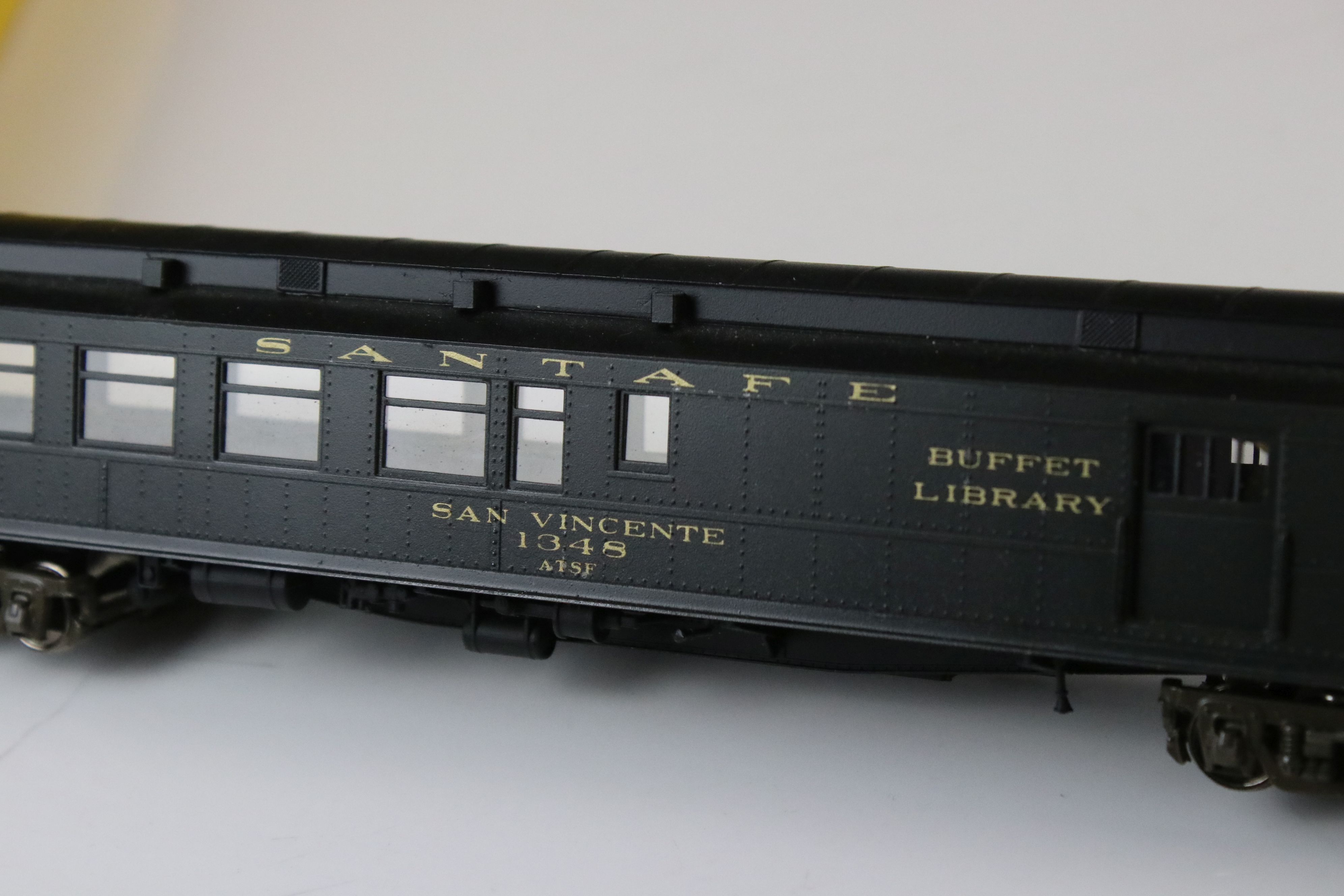 Three boxed E Suydam & Co HO Railroad Equipment Baggage Car brass models to include 2 x RR-7 (one - Image 3 of 25