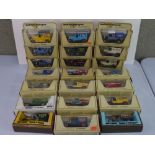 21 Boxed Matchbox Models of Yesteryear diecast models, mainly in cream boxes, vg