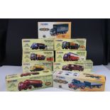 Nine boxed Corgi diecast models to include 7 x Brewery Collection and 2 x Whiskey Collection, all vg