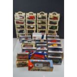 35 Boxed diecast models to include 15 x Matchbox The Dinky Collection, Lledo Thrust SSC etc, vg