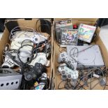 Retro Gaming - Group of consoles, accessories and games to include Nintendo GameCube (with one
