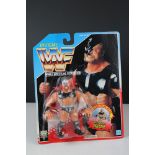 WWF / WWE Wrestling - Carded Hasbro WWF The Warlord figure card, excellent condition with only minor