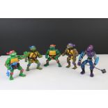 Teenage Mutant Ninja Turtles - Five original figures to include Michelangelo with accessories (one