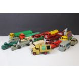 15 Mid 20th C Dinky diecast models, mainly commercial examples to include Foden, Leyland Octopus,