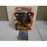 Doctor Who - Boxed BBC Doctor R/C Dalek, showing signs of playwear and untested, plus carded BBC