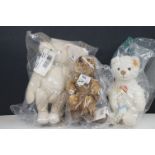 Steiff - two Bears to include Krystal 662003 140191 with certificate approx 30cm & Cosy Friend