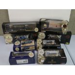 Eight boxed Corgi Classics Guinness diecast models to include 2250450703, 21101, 26701, 59529,