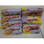 Seven boxed Corgi Classics Chipperfield Circus diecast models to include 14201, 31703, 97889, 97887,