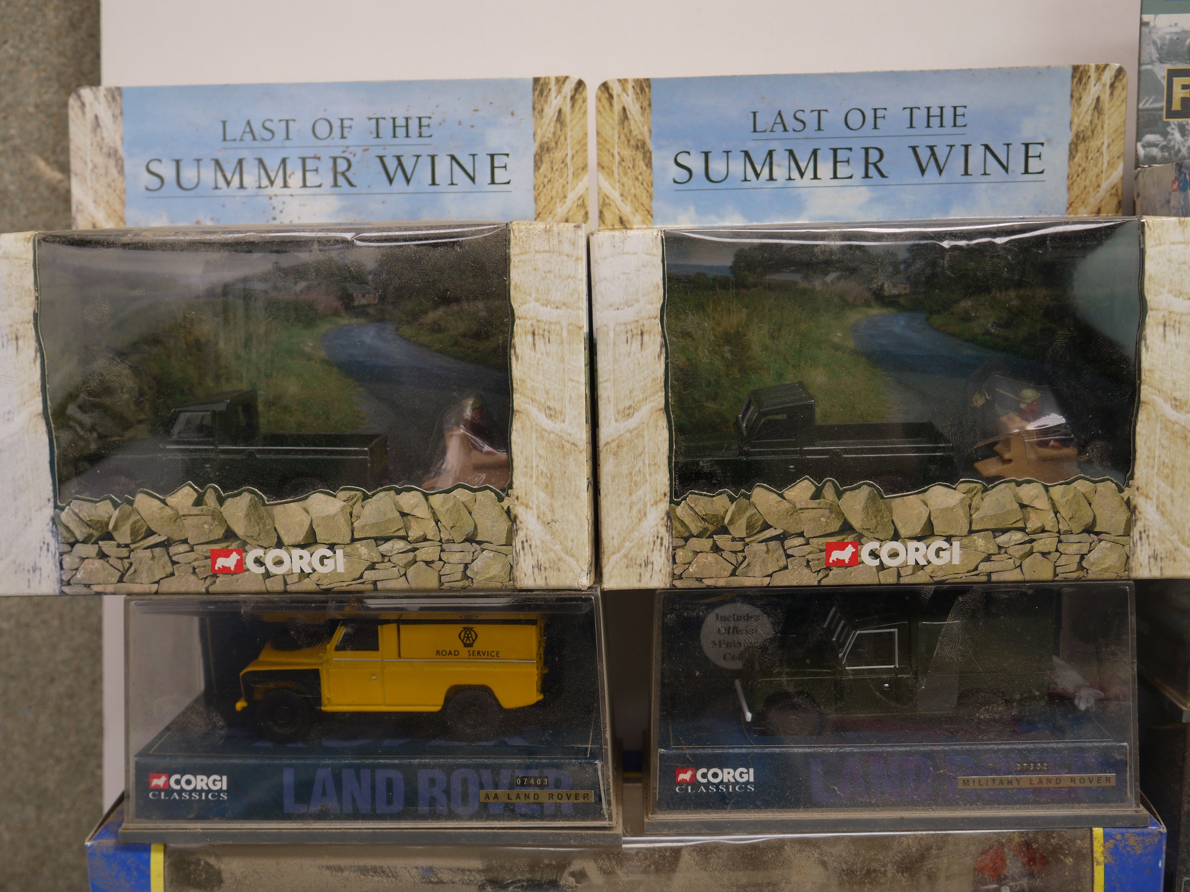 A collection of boxed Corgi diecast Land Rovers to include Last of the Summer Wine, Fighting - Image 5 of 7