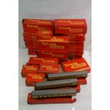 Around 35 boxed Triang OO gauge accessories to include various track, 2 x R42 Speed Control Unit,