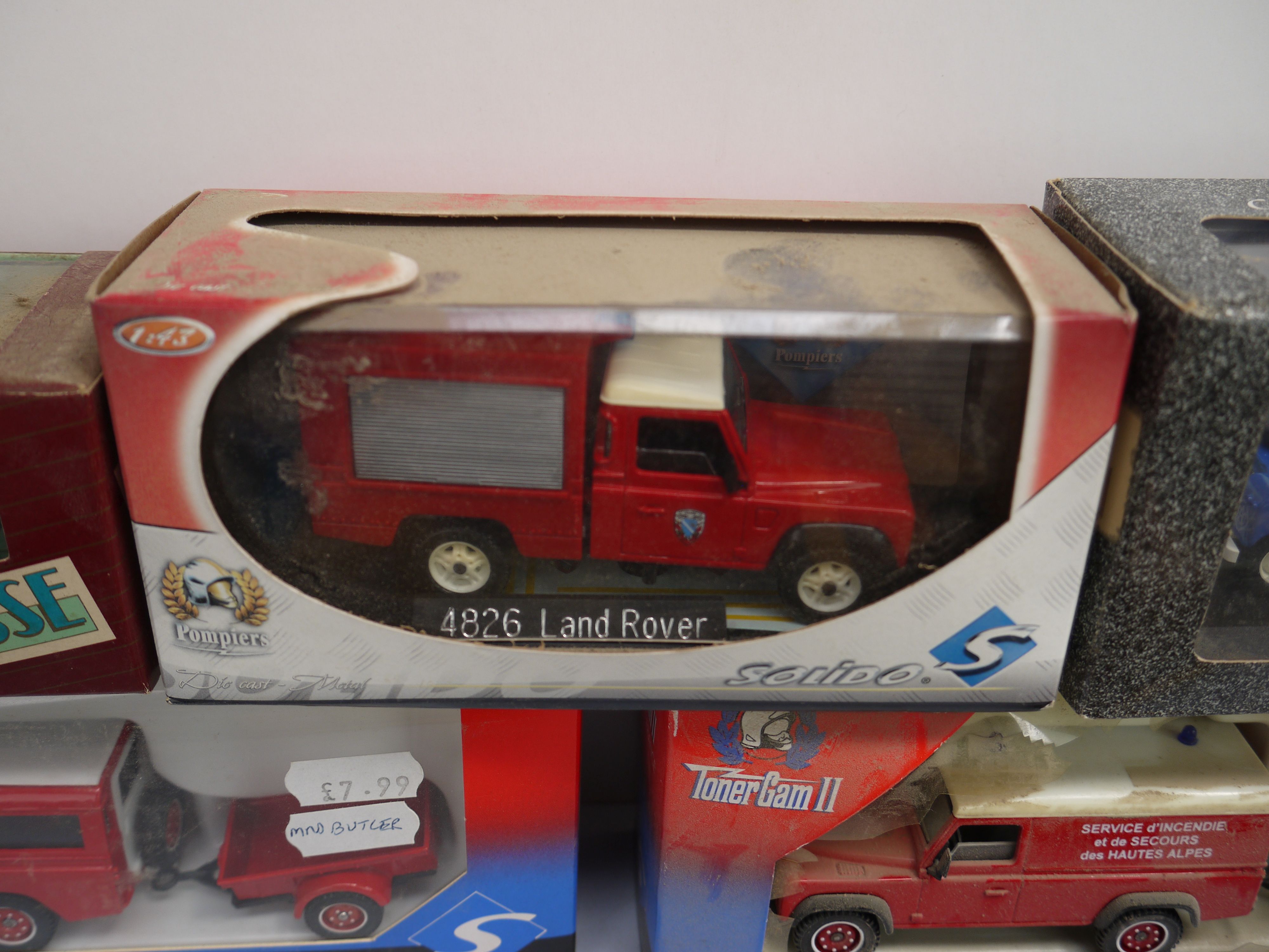 A collection of boxed Solido and Vitesse diecast Land Rovers to include Land Rover series 1, Land - Image 6 of 6