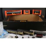 19 OO gauge items of rolling stock to include 3 x boxed Hornby examples (R427, R001 & R029) plus a