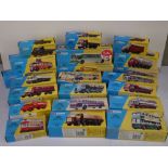 21 Boxed Corgi Classics diecast models in vg condition, some box wear