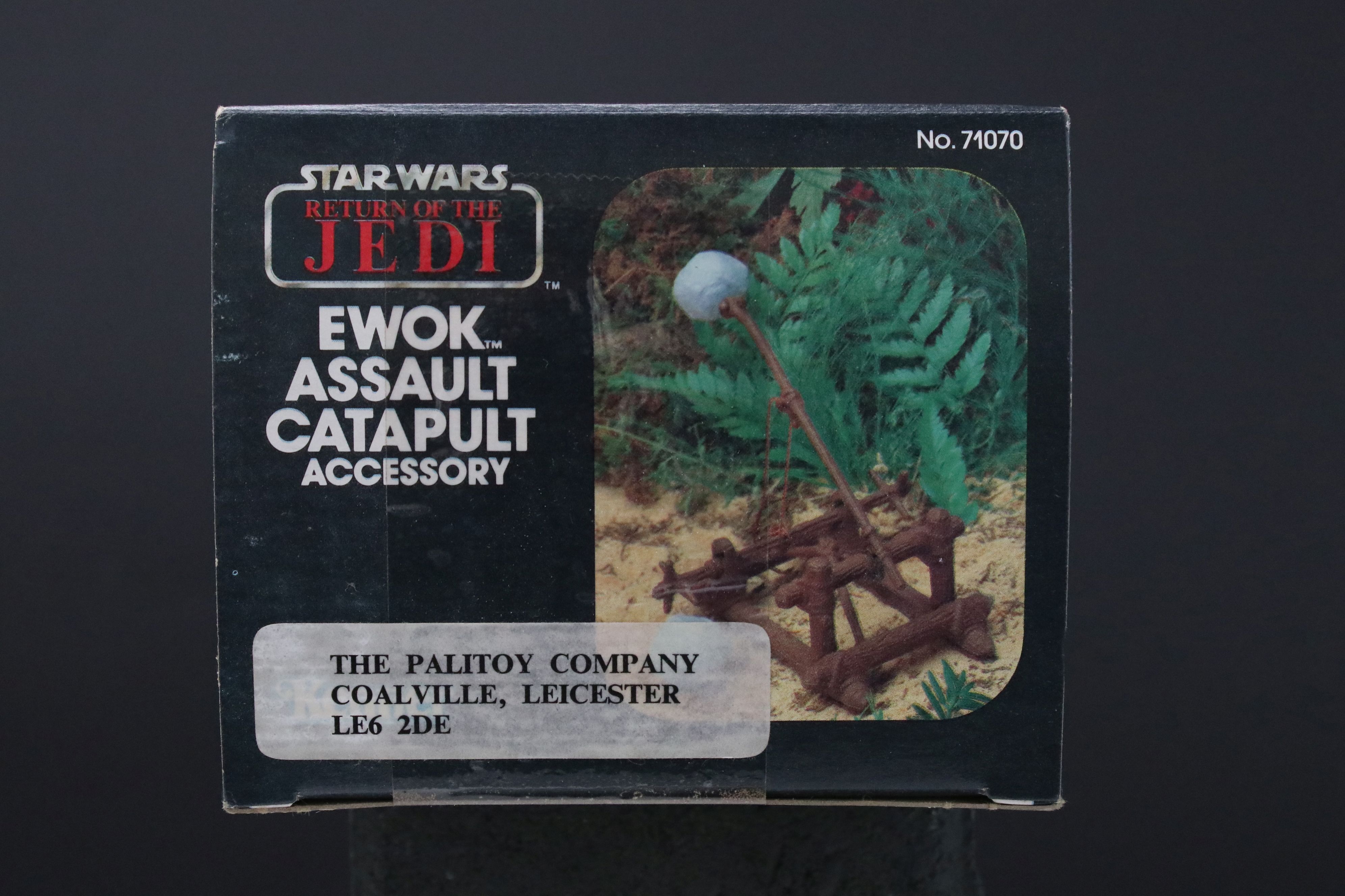 Star Wars - Boxed original Kenner Star Wars Return of the Jedi Ewok Assault Catapult accessory, - Image 6 of 7