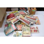 Large quantity of various plastic model kits in various states of completeness, includes Airfix,