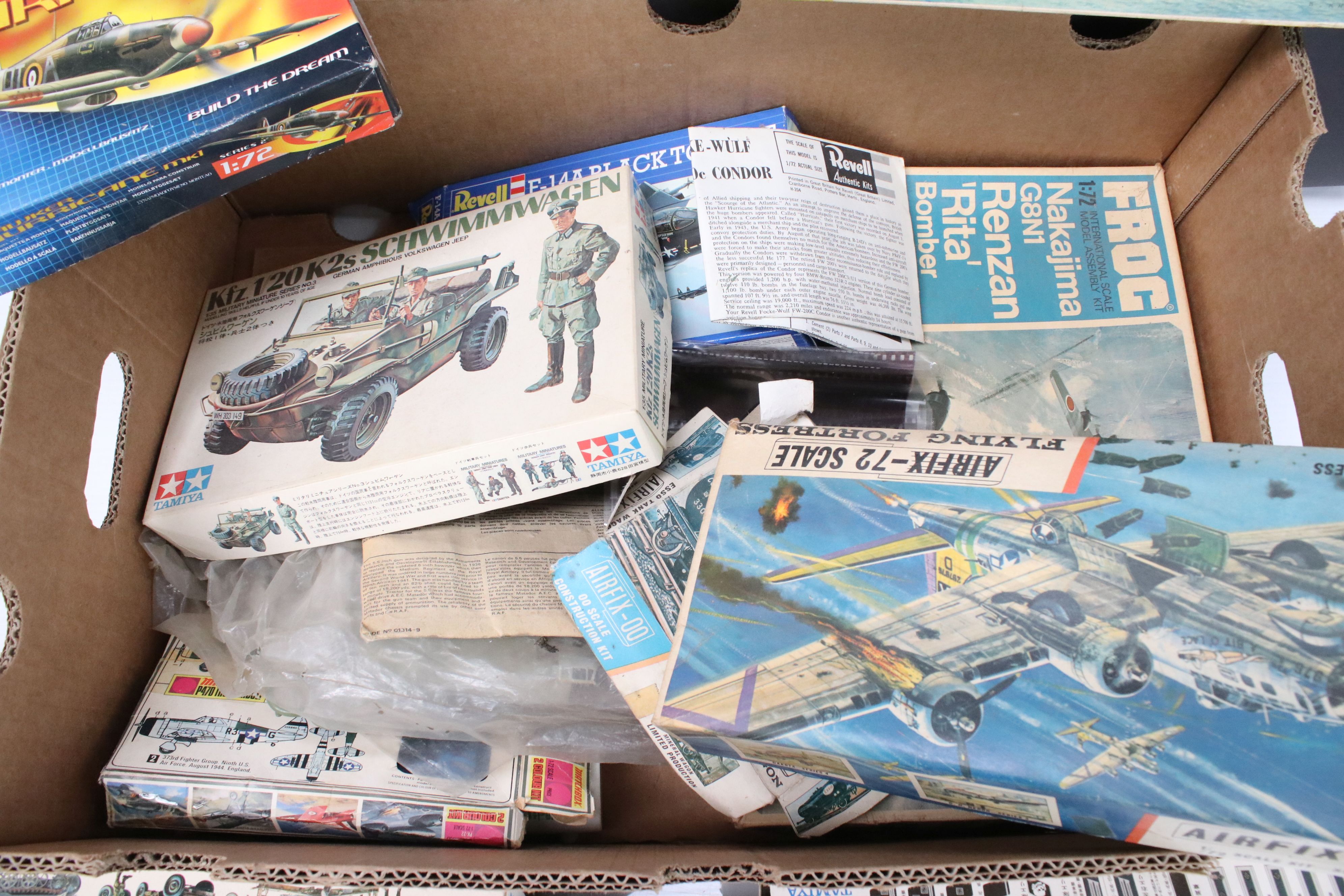 Model Kits - Around 30 boxed plastic model kits and figure sets to include Tamiya, Airfix, Hasegawa, - Image 4 of 30