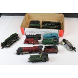 Ten OO gauge locomotives to include Triang R50 The Princess Royal, Mainline Scots Guardsmen,