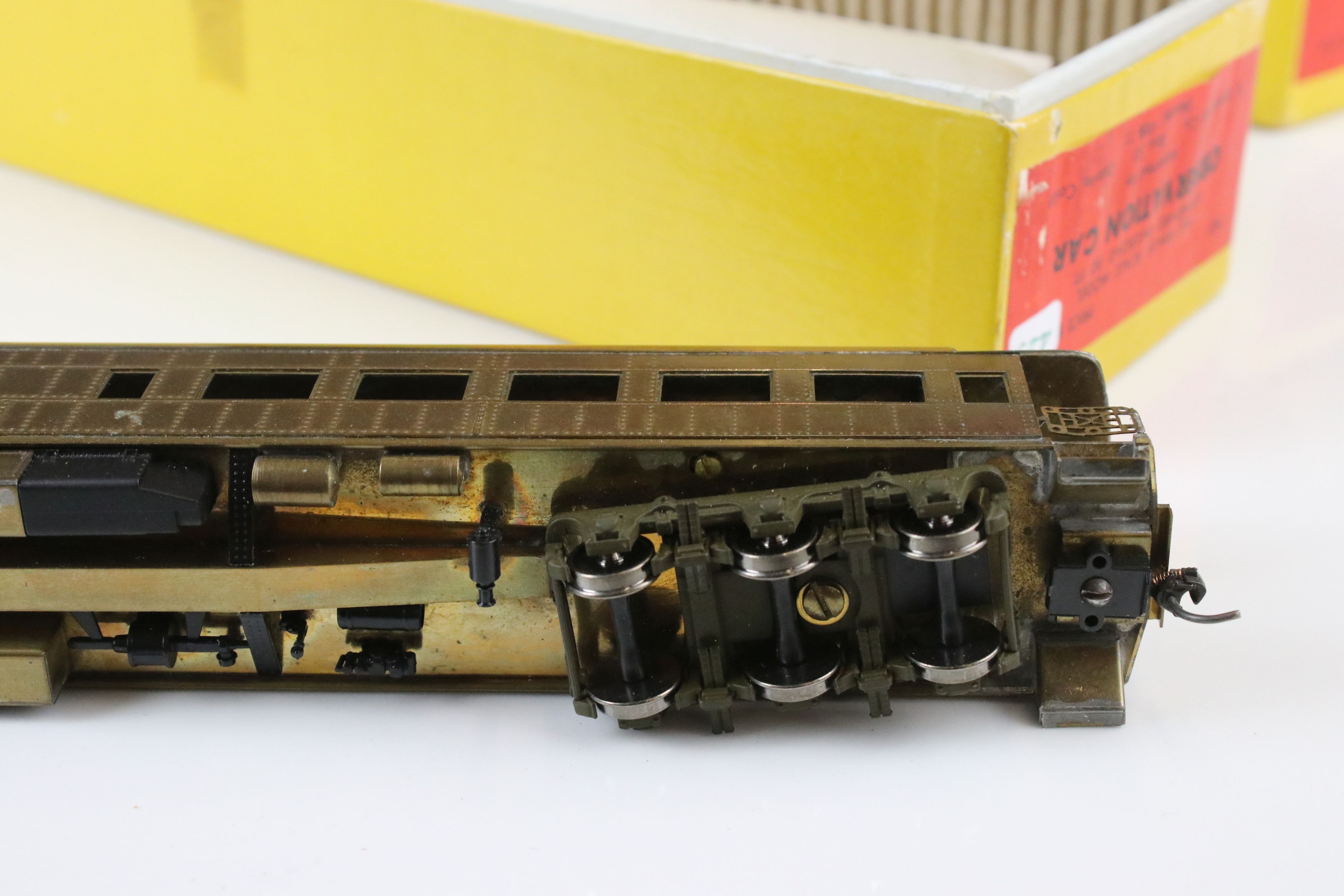 Three boxed E Suydam & Co HO Railroad Equipment items of brass rolling stock to include RR-9 - Image 10 of 19