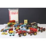 Collection of mid 20th C diecast & tin plate diecast models, all with play wear, to include Dinky,