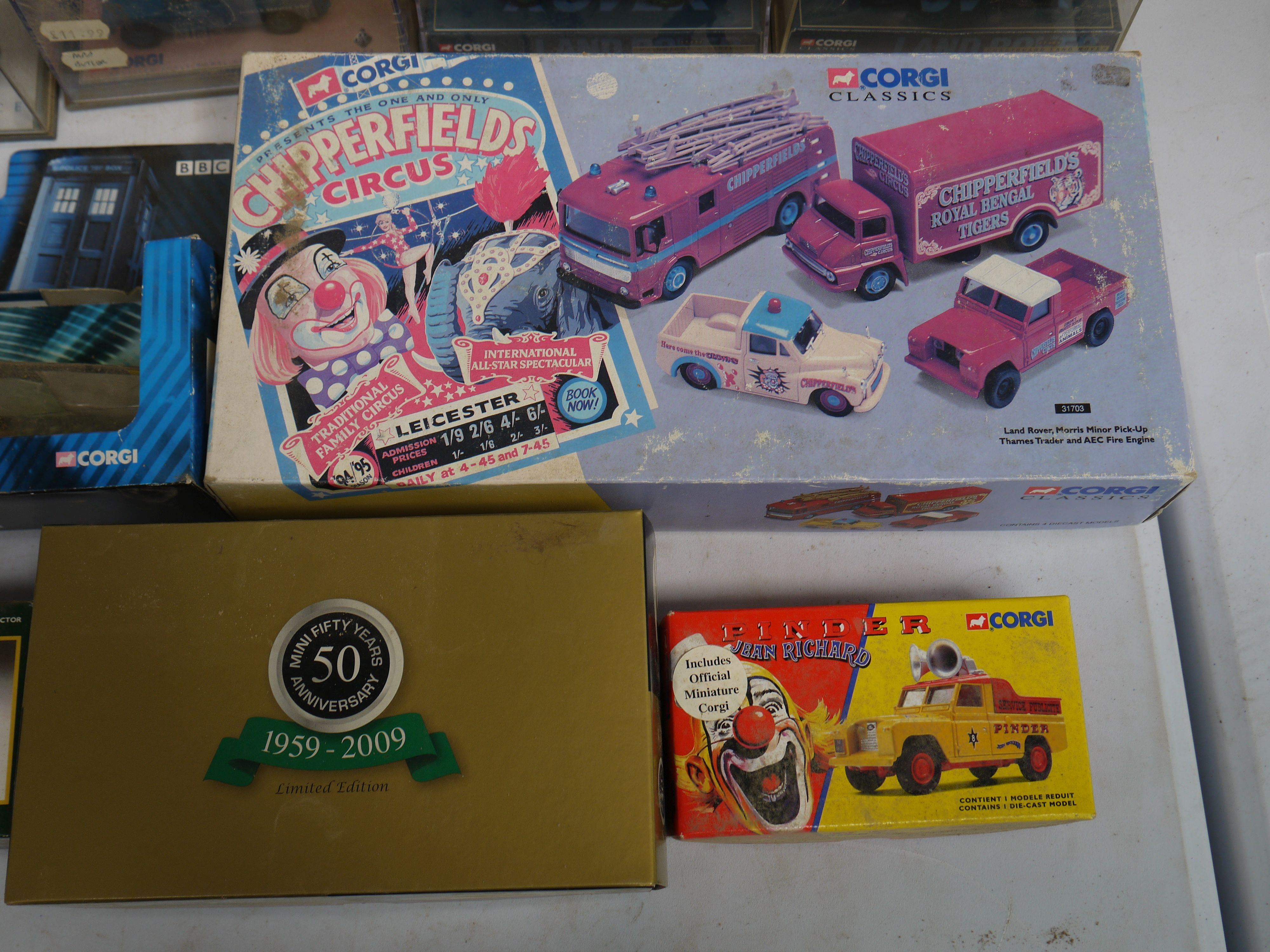 A collection of boxed Corgi diecast Land Rovers to include Last of the Summer Wine, Fighting - Image 2 of 7