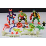 Toxic Crusaders - Three original Playmates Toxic Crusaders figures to include Toxie, Major