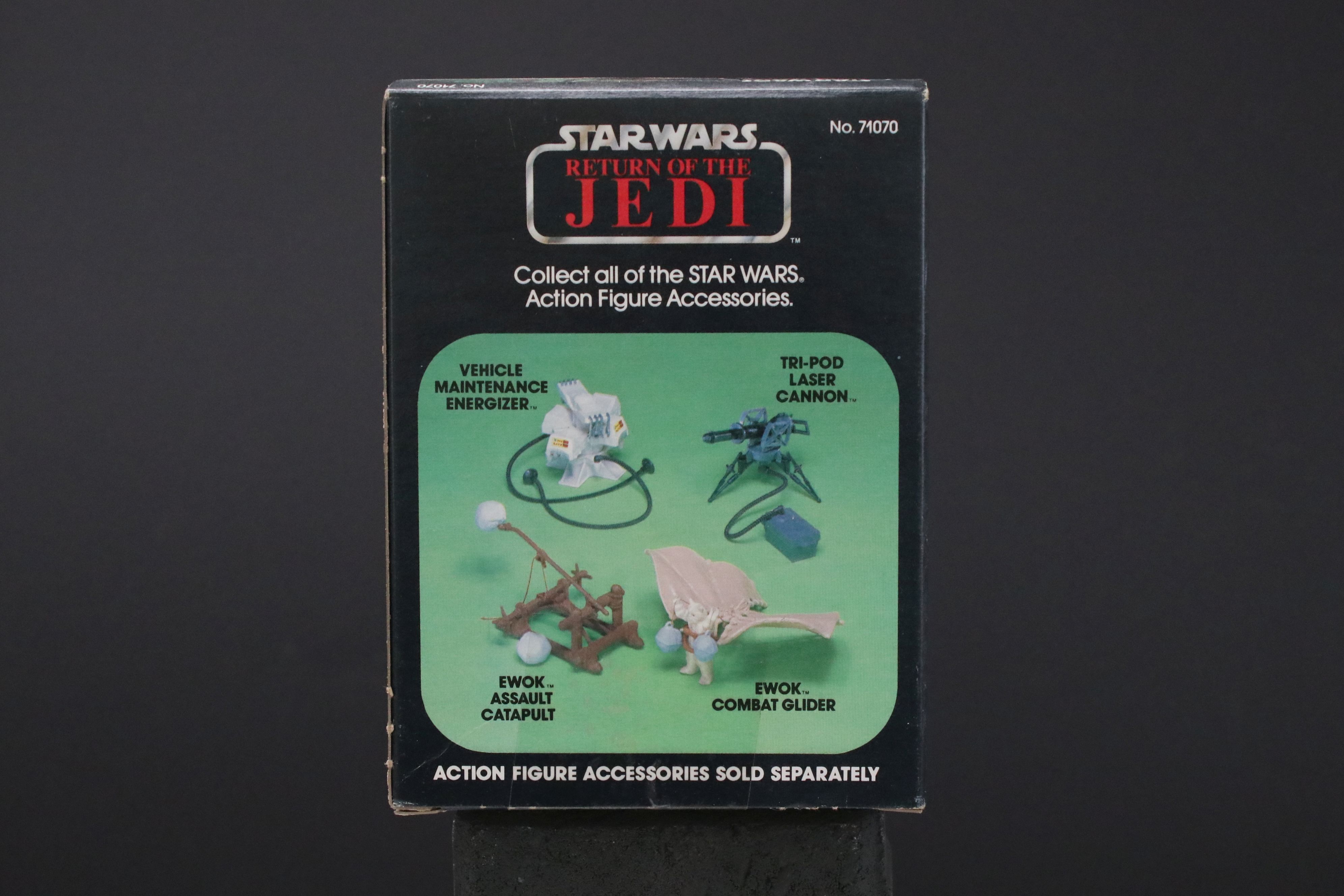 Star Wars - Boxed original Kenner Star Wars Return of the Jedi Ewok Assault Catapult accessory, - Image 3 of 7