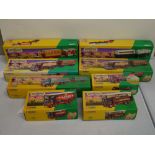 Eight boxed Corgi Classics The Showmans Range diecast models to include 16502 Pat Collins, 21701