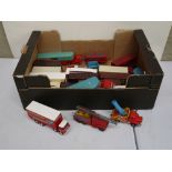 Collection of approx 25 loose playworn diecast models of circus and fairground interest, to