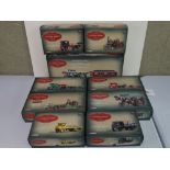 Nine boxed 1:50 Corgi Vintage Glory of Steam diecast models to include 80110 Le Mont Blanc &