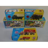 Five boxed Corgi Classics diecast models to include 2 x Emergency Services, Confectionary