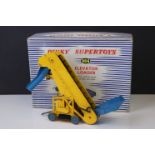 Boxed Dinky Supertoys 964 Elevator Loader diecast model showing some play wear but gd overal, gd box