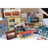 A large collection of boxed diecast vehicles to include LLedo Days Gone, Matchbox Models Of