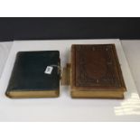 Two Victorian photo albums, to include military