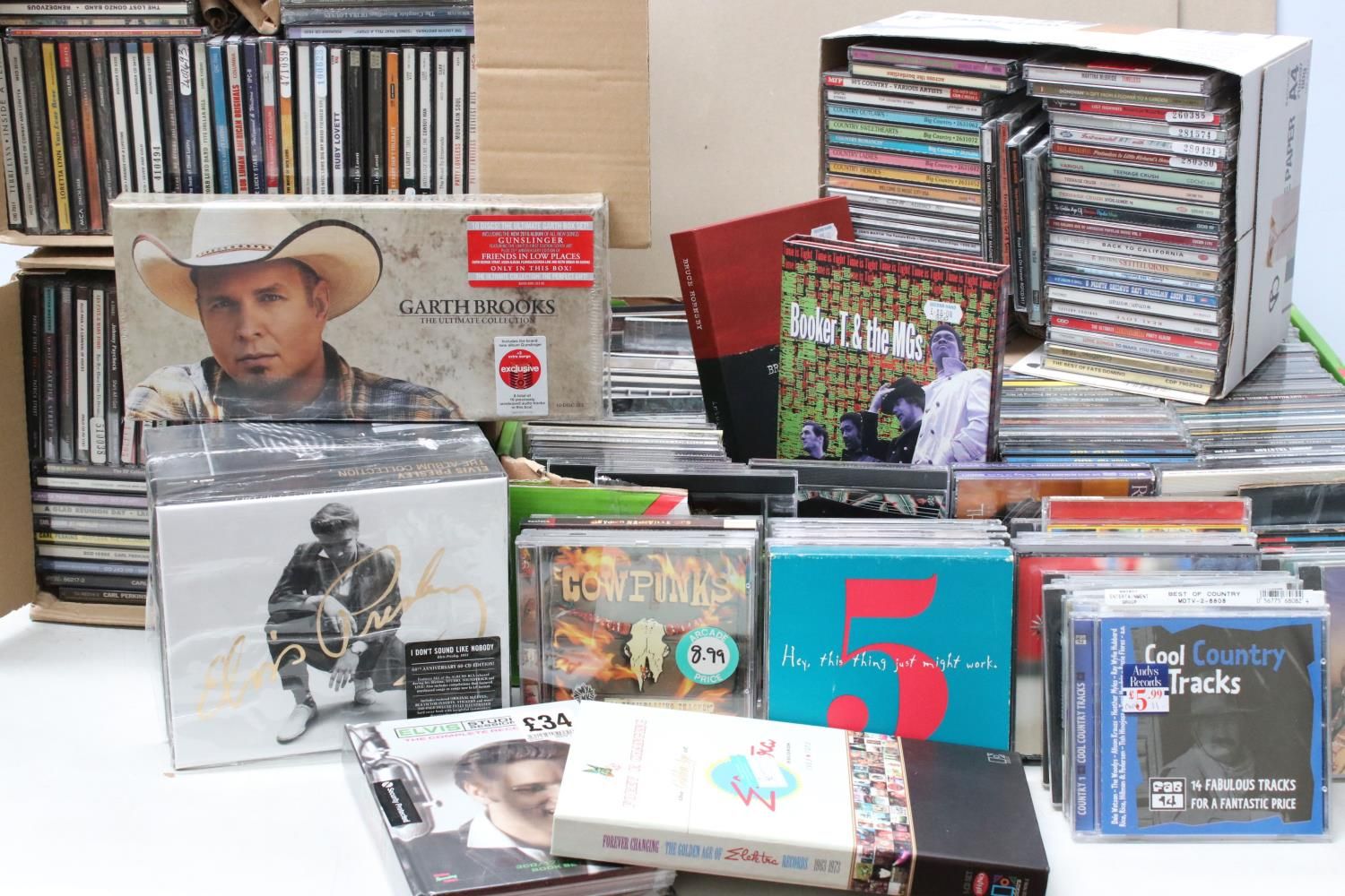 Private collection of Vinyl Records, CD's & Books