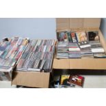 CDs - Around 450 CDs to include various genres and artists featuring The Beatles, Patsy Cline,