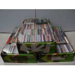 CDs - Around 450 CDs, various genres and artists, mainly country, vg overall (3 boxes)