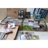 CDs - Around 450 CDs, various genres and artists, many country included, overall vg (4 boxes)