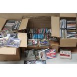 CDs - Around 450 CDs, various genres and artists, many country included, overall vg (3 boxes)