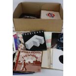 Vinyl - 200+ singles & EPs, in picture & paper sleeves, 1950s - 1990s, various artists and genres,