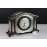 A vintage French mantle clock, the dial marked Kendal & Dent, London.