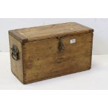 Vintage pine tack box