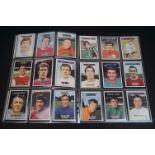 Trade Cards - A & BC Gum Footballers 1970 orange back series 2, set of 85 cards (nos. 86 - 170)
