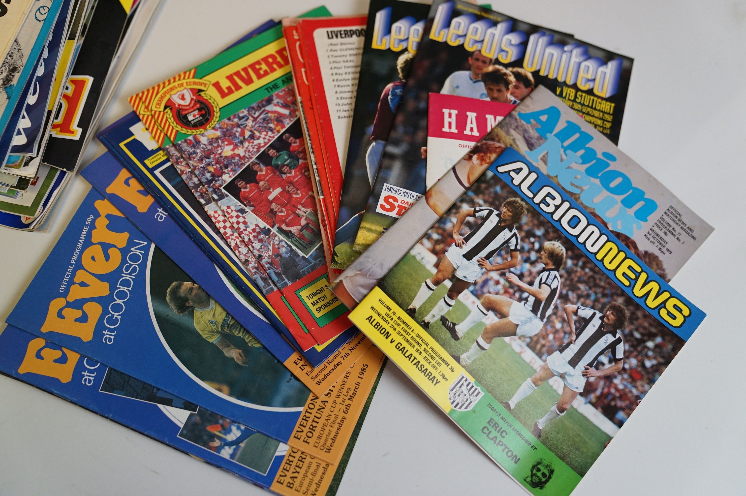 Football Programmes - 100+ UK homes in European competitions, 1960s - 1990s, various clubs, - Image 4 of 5