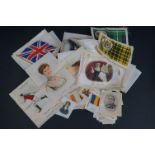 Cigarette Cards - a collection of approx 175 loose silks, various sizes (including large) and