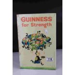 A rare mid 20th century ' Guinness For Strength ' Free Standing Advertising Sign featuring Rugby