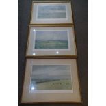 Two framed and glazed Lionel Edward hunting prints, signed with pencil and blind stamps, to