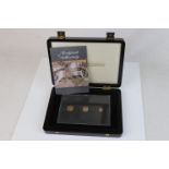 A cased limited edition Westminster Mint 2011 executive three coin gold sovereign set to include a