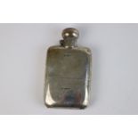 A fully hallmarked sterling silver hip flask, maker marked for S Blanckensee & Son Ltd, assay marked