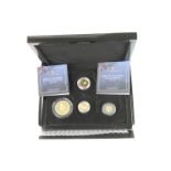A collection of four D-Day 75th Anniversary Gold sovereigns to include The Double Sovereign, A